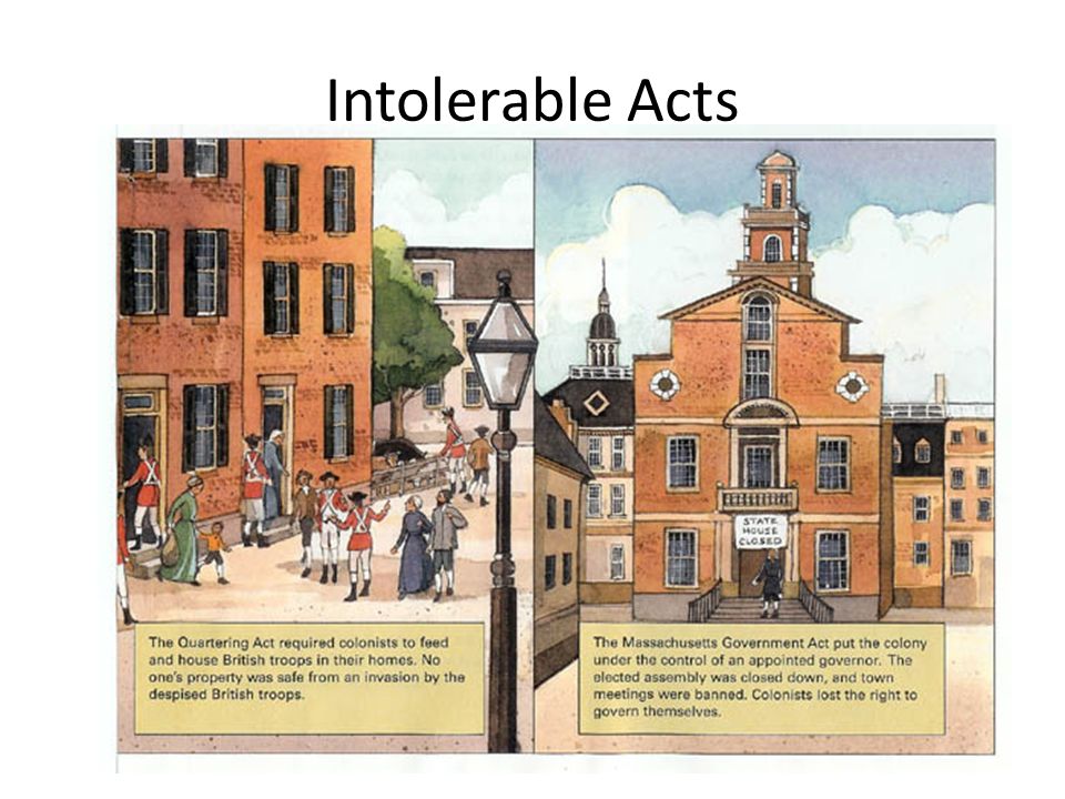 Intolerable Acts
