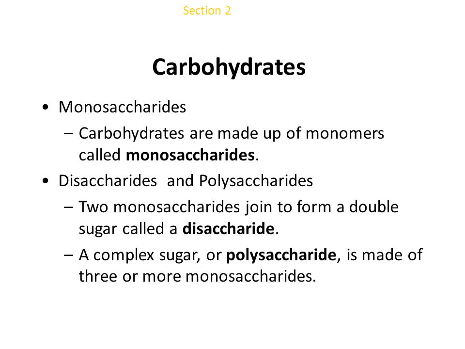 molecules of life section 2 molecules of life chapter 3 two monosaccharides join to form a