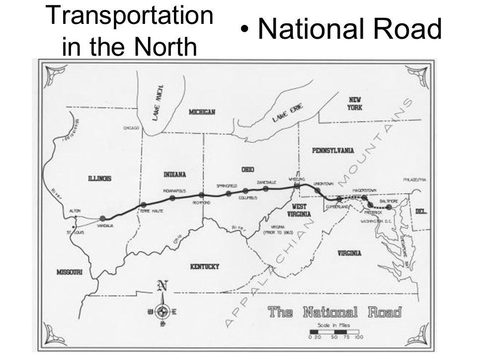 Transportation in the North National Road