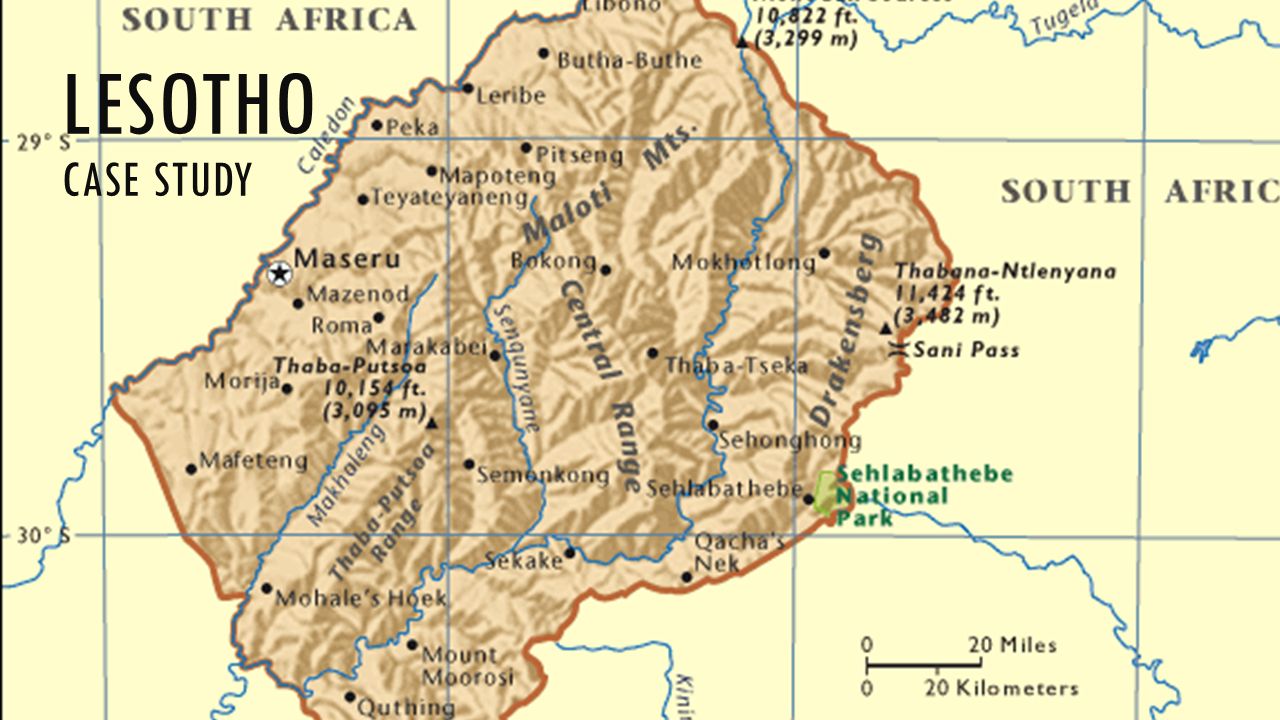 lesotho case study lesotho case study