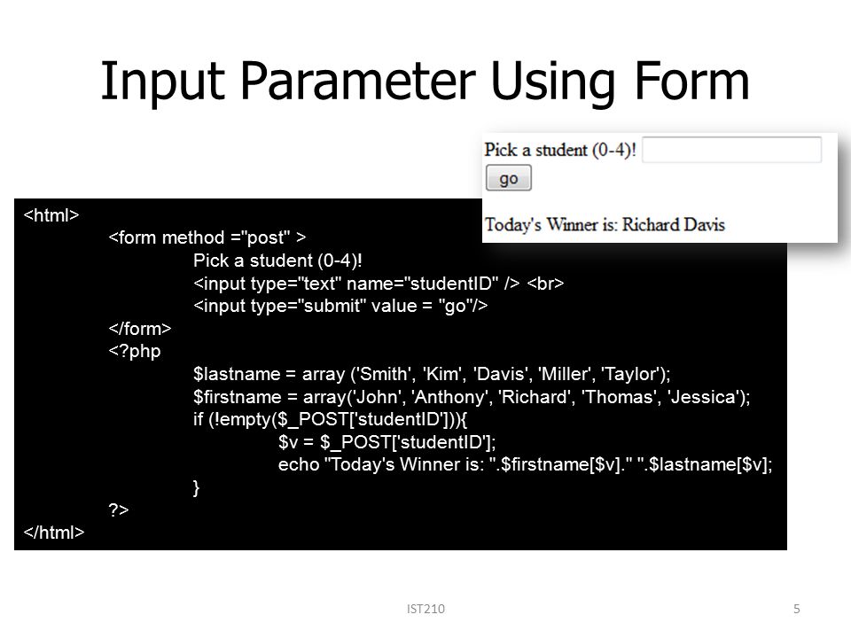 html form and php ist review of previous class html table and php html review form