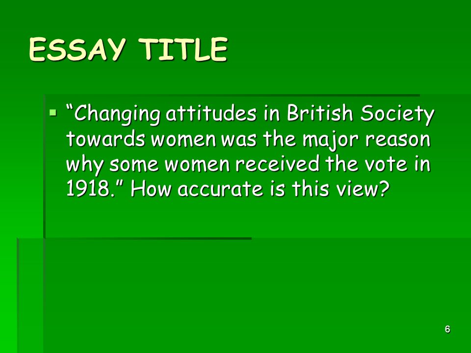 Why Is Voting Important Essay