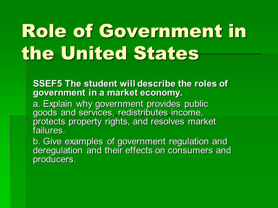 the role of government in an Government the role of government - from the constitution and the bible introduction americans are blessed by god to live in a free republic with a government structured upon democratic principles at multiple levels, including local, state, and federal government bodies. the role of government in an Government the role of government - from the constitution and the bible introduction americans are blessed by god to live in a free republic with a government structured upon democratic principles at multiple levels, including local, state, and federal government bodies.