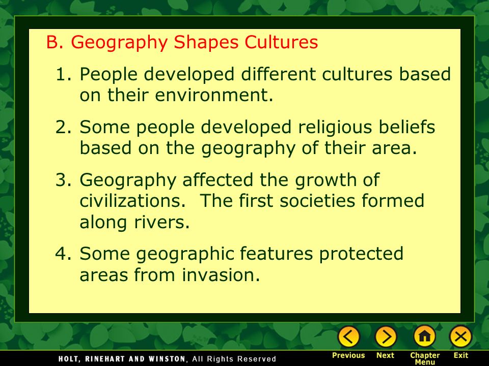 how geography shaped the development of how geography shaped the development of