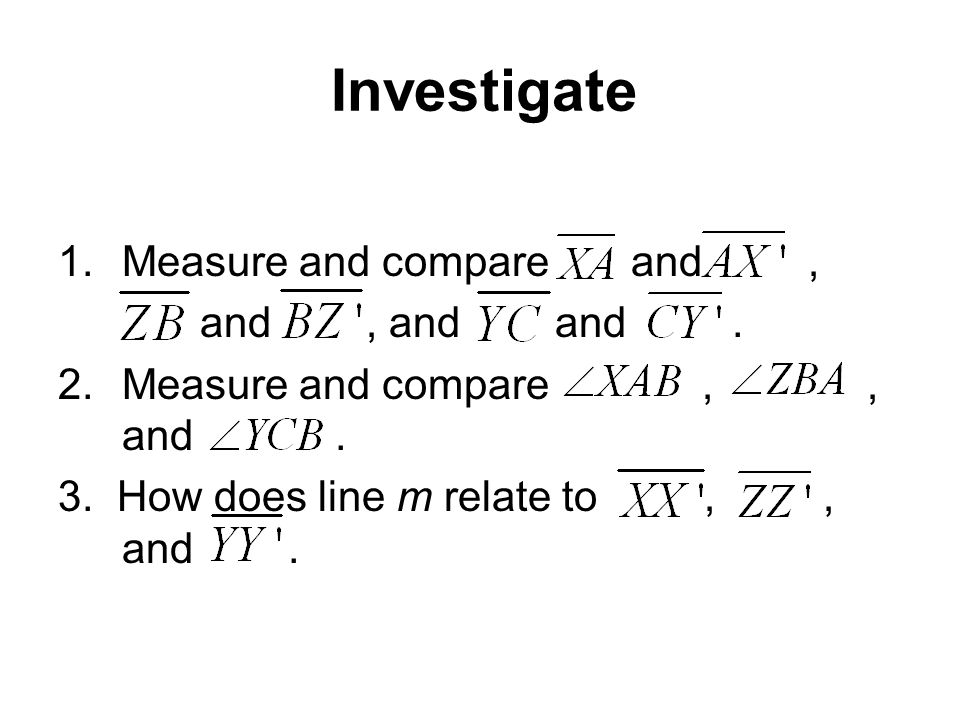 1.Measure and compare and, and, and and. 2.Measure and compare,, and.