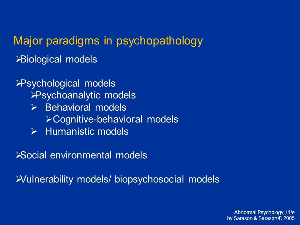 the biological model of abnormality The biological (medical) model of abnormality this activity will help you to: • understand the medical model of abnormality • apply the ideas of the medical model. the biological model of abnormality The biological (medical) model of abnormality this activity will help you to: • understand the medical model of abnormality • apply the ideas of the medical model.