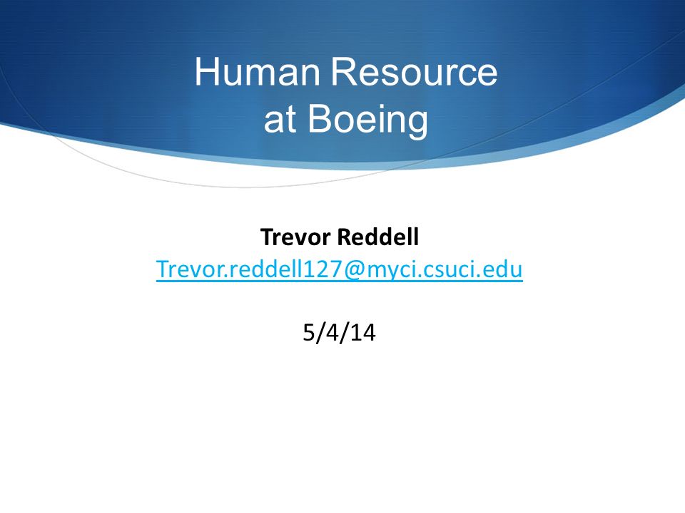 boeing human resource