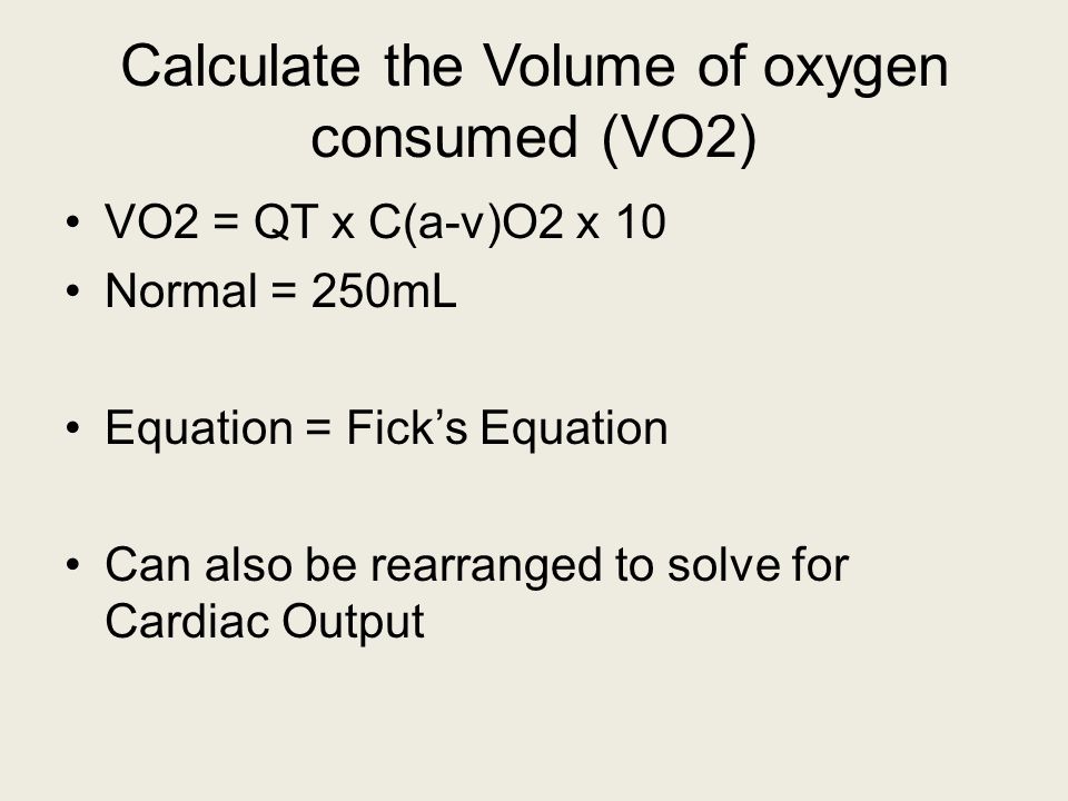 Fick Equation Calculator Jennarocca Fick Cardiac Output Equation Jennarocca