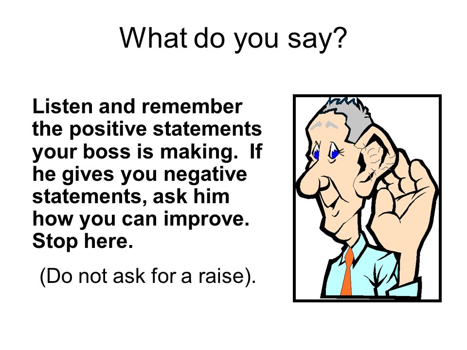 asking your boss for a raise