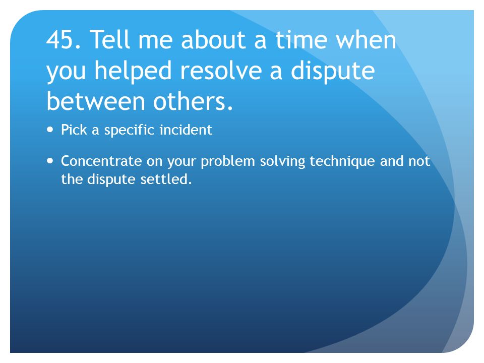 50 interview questions 1 tell me about yourself brief work history tell me about a time when