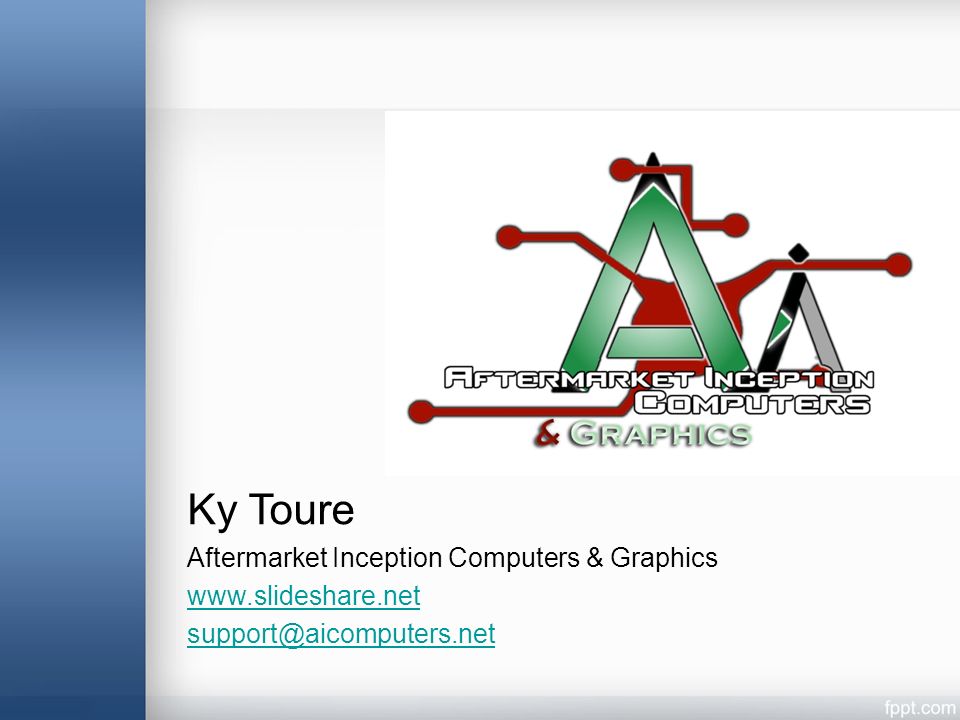 Ky Toure Aftermarket Inception Computers & Graphics