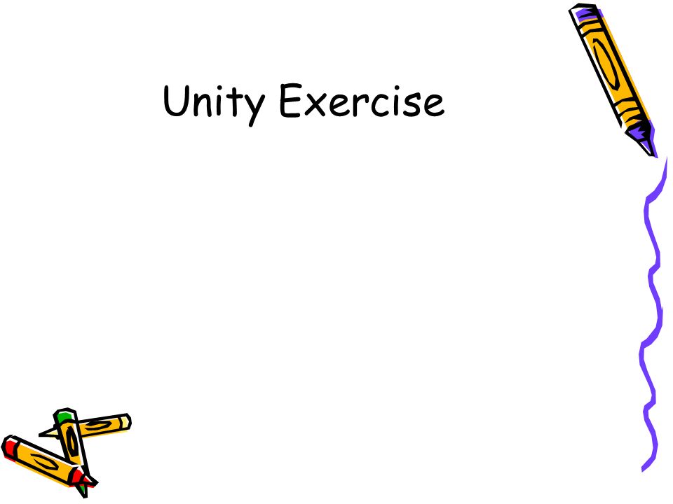 Unity Exercise