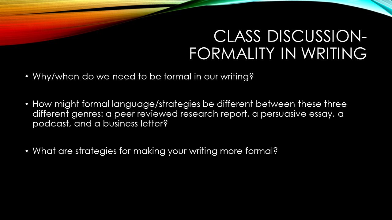 Persuasive Research Essay