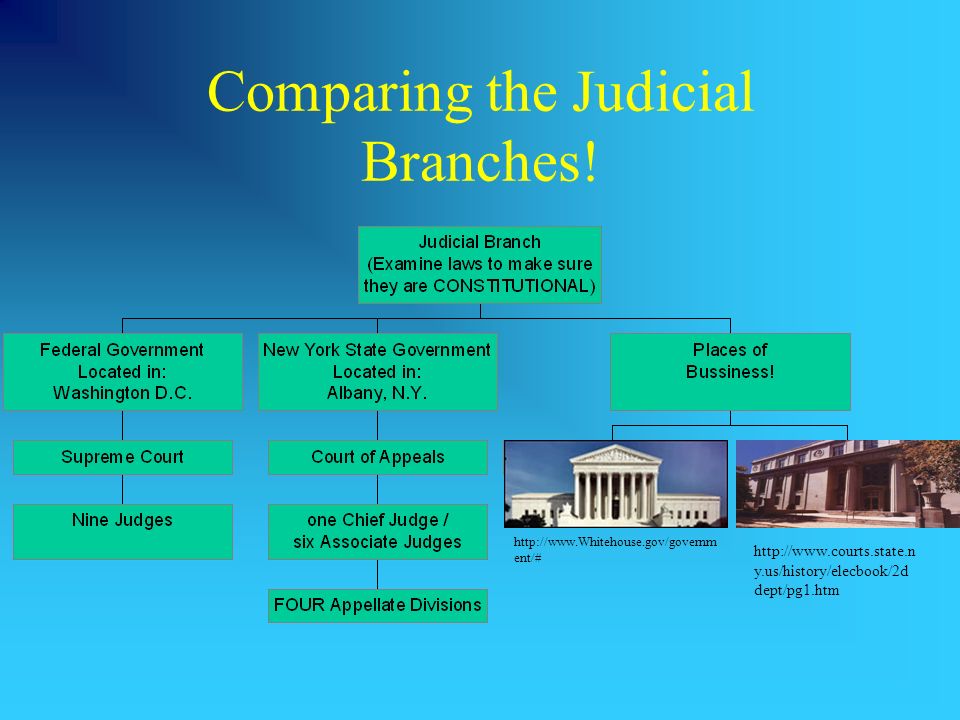Comparing the Legislative Branches.