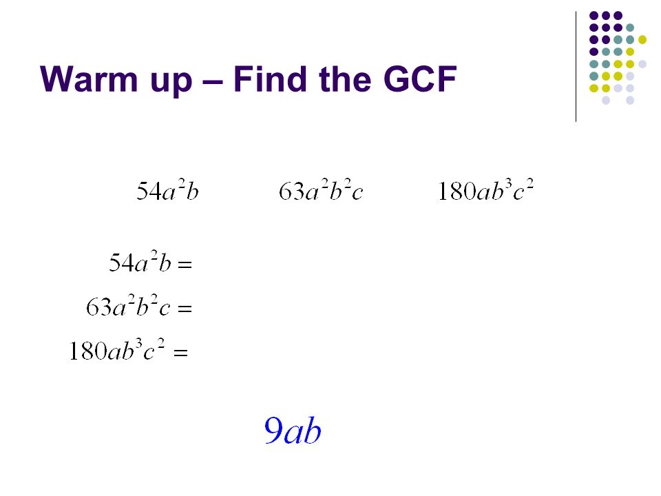 how to find the gcf using distributive property how to find the gcf using distributive property