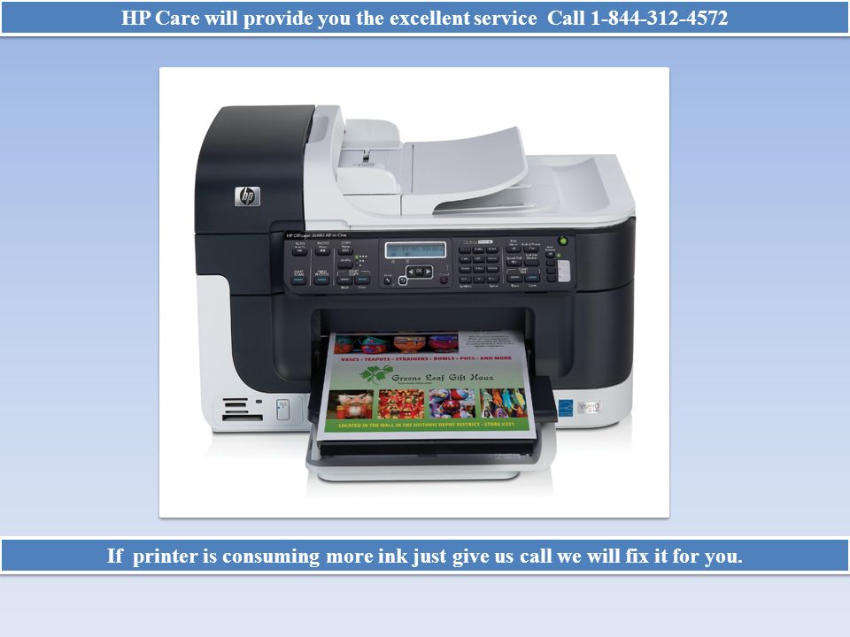If printer is consuming more ink just give us call we will fix it for you.