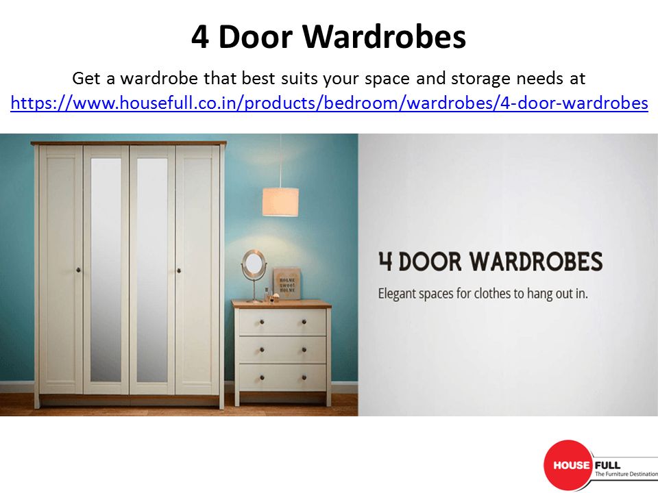 Get a wardrobe that best suits your space and storage needs at Door Wardrobes
