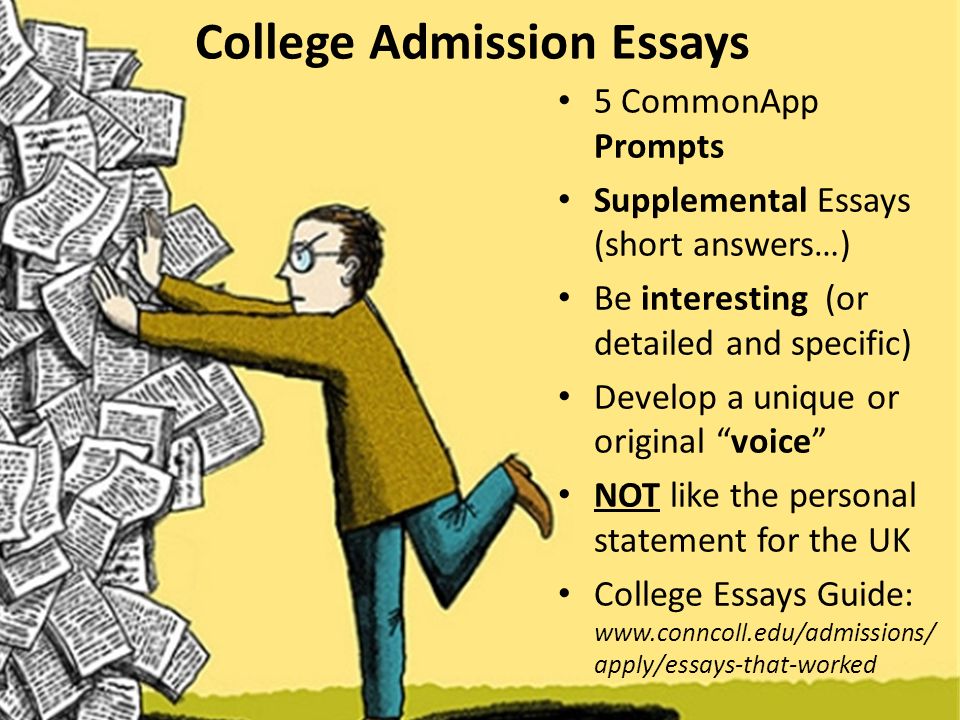 personal statement for college uk