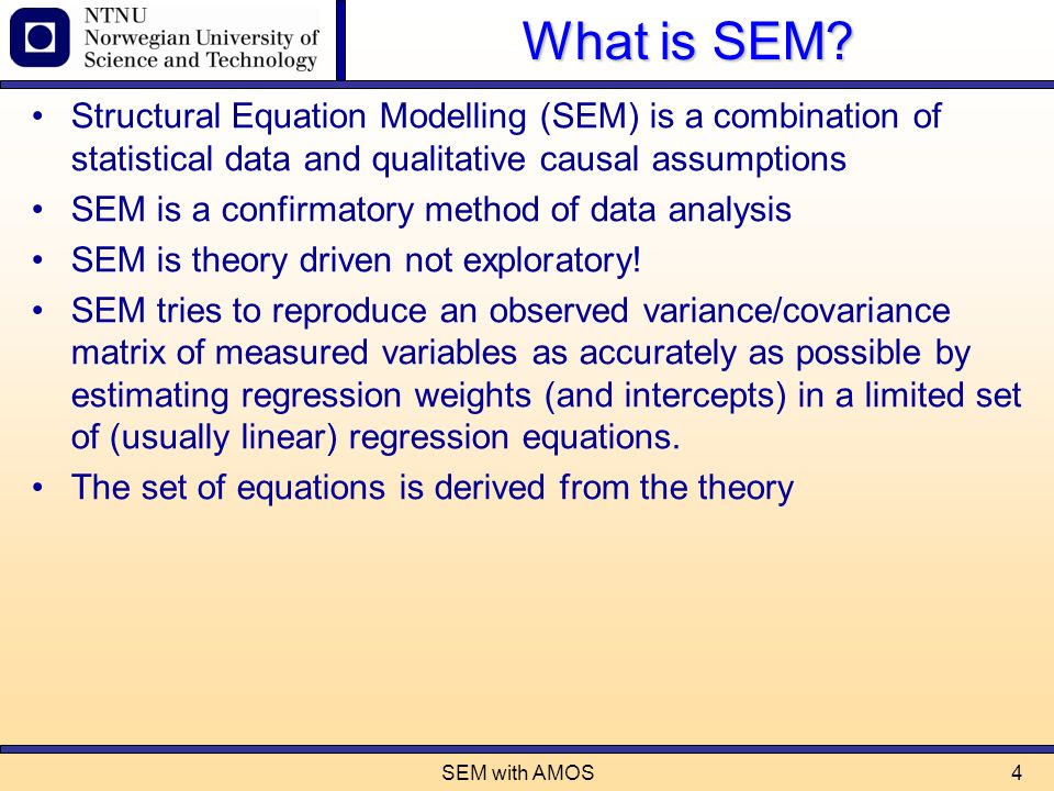 Sem With Amos1 A Klöckner 2 Agenda Expectations What 4 What Is Sem
