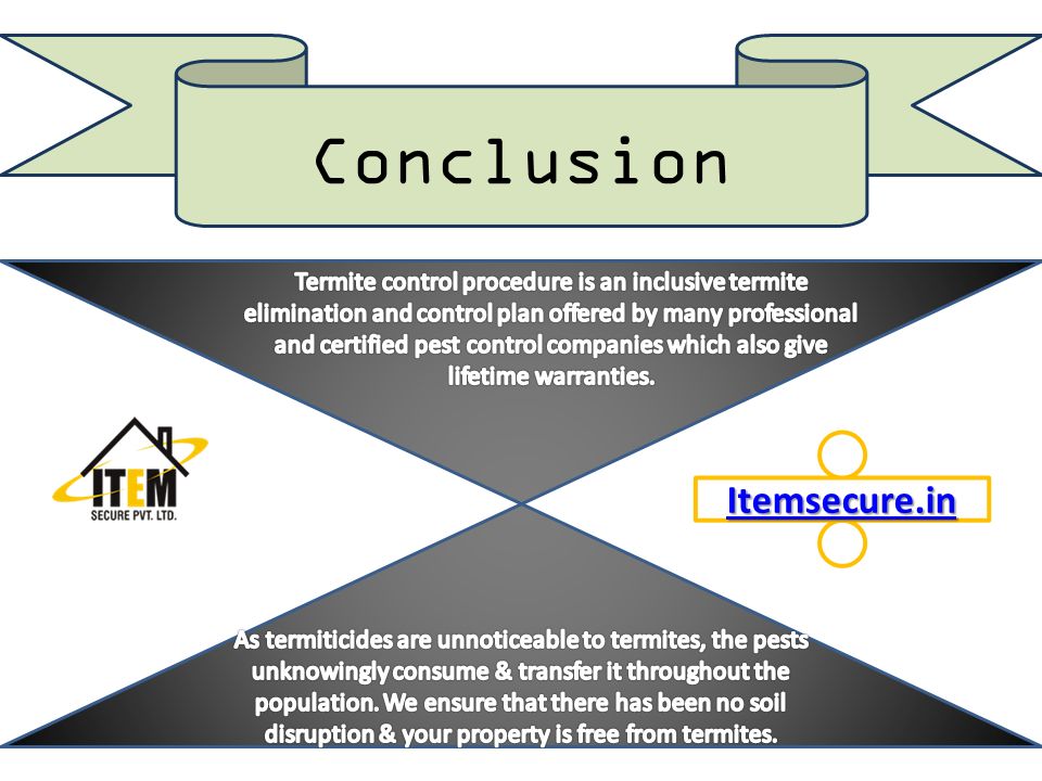 Conclusion Itemsecure.in