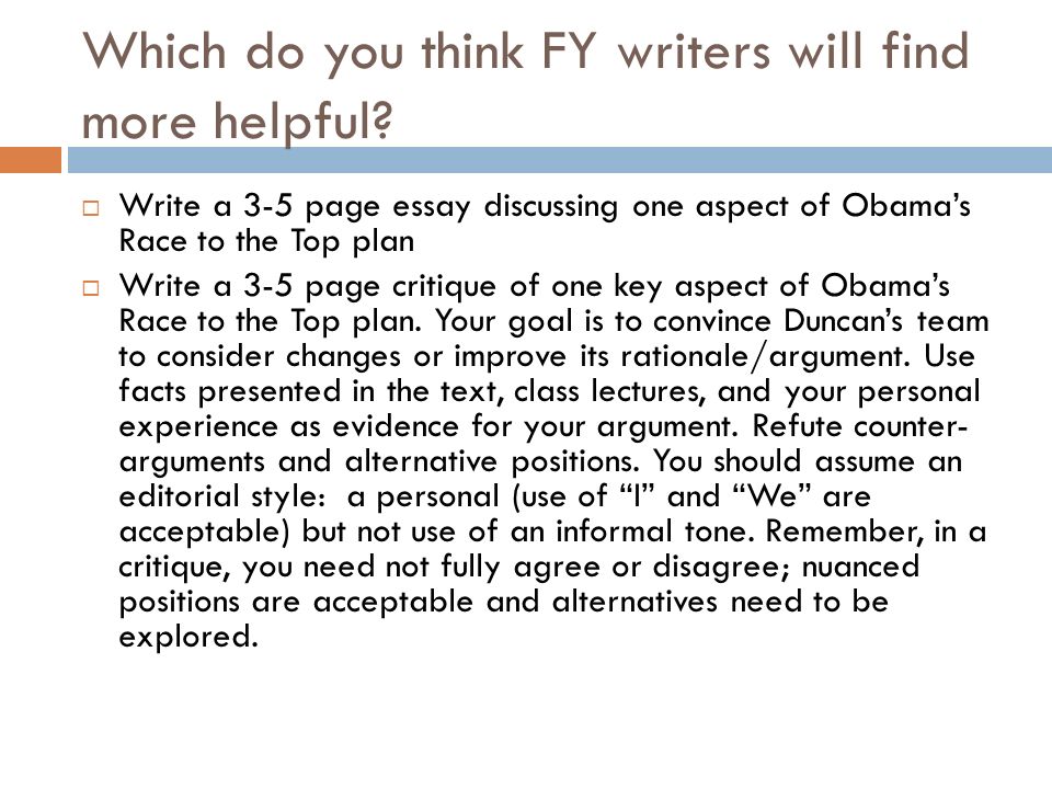 5 Page Essay Example