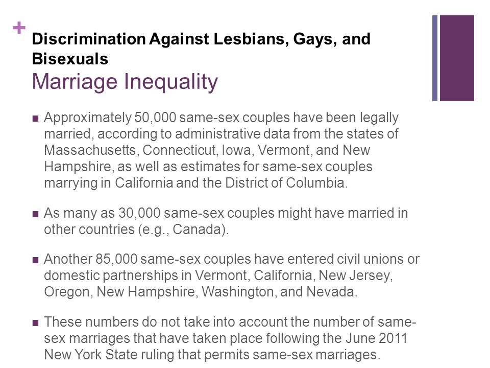 Same Sex Marriage Civil Unions And Domestic Partnerships