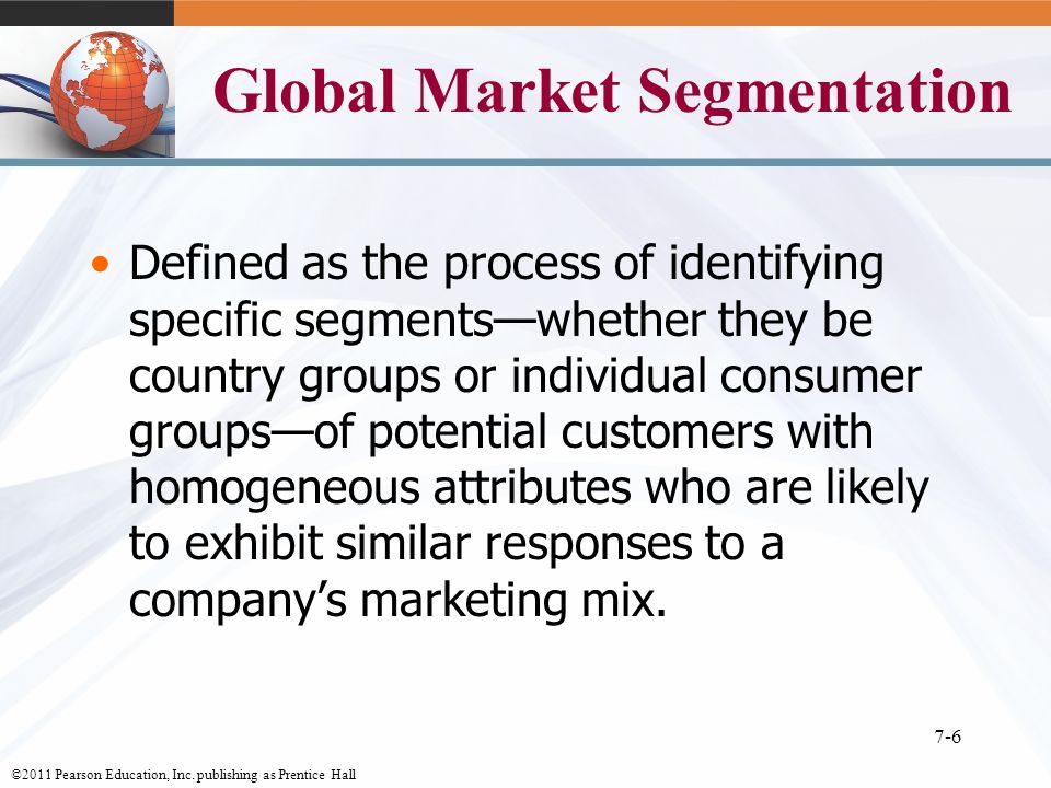market segmentation definition
