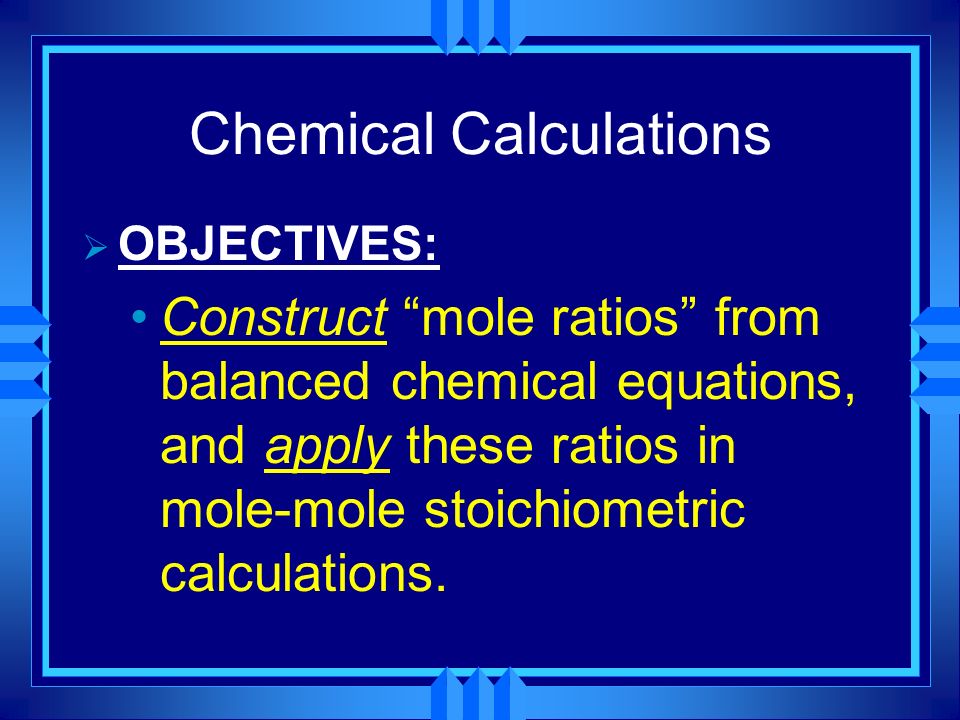 Chapter 9 Stoichiometry Modified Adapted From Pre Ap 14 Chemical Calculations