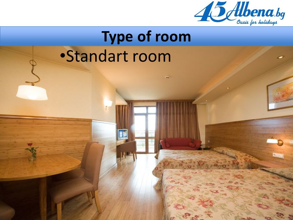 Type of room Standart room