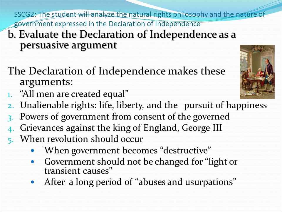 declaration independence essay topics The declaration of independence, written by thomas jefferson, presented a fine example of a compelling persuasive essay jefferson's essay is so compelling because of his incredibly brave thesis statement, which he supported in the body of his text, as well as his equally powerful conclusion. declaration independence essay topics The declaration of independence, written by thomas jefferson, presented a fine example of a compelling persuasive essay jefferson's essay is so compelling because of his incredibly brave thesis statement, which he supported in the body of his text, as well as his equally powerful conclusion.