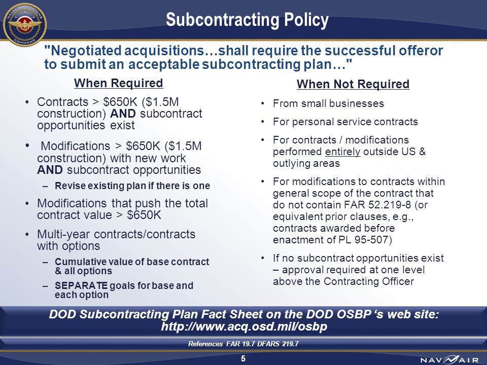 Far 52.219 9 Small Business Subcontracting Plan