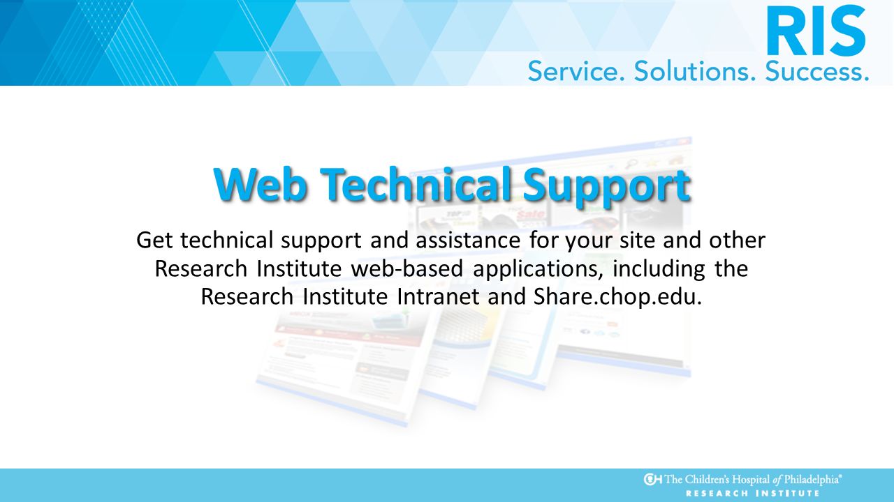 Web Technical Support