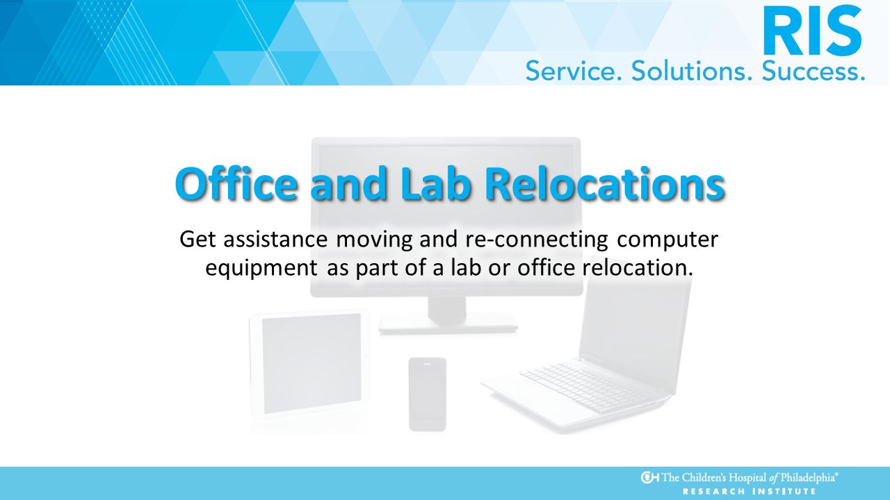 Office and Lab Relocations