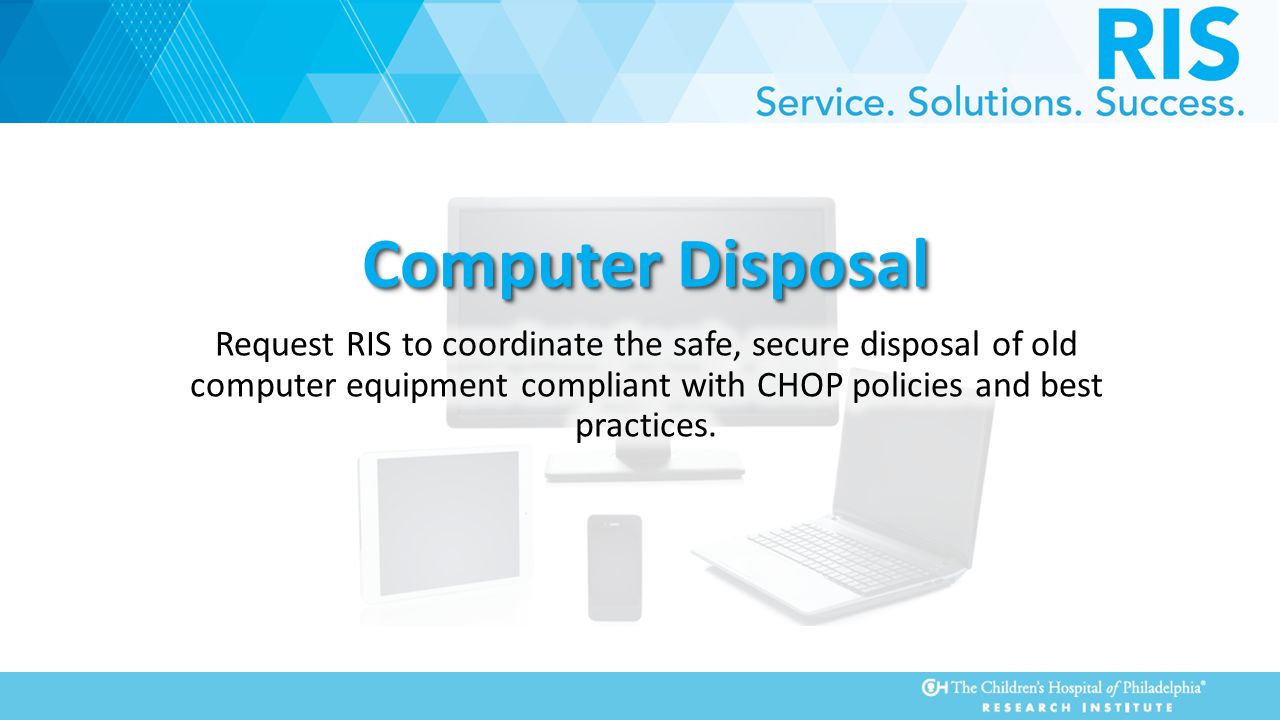 Computer Disposal