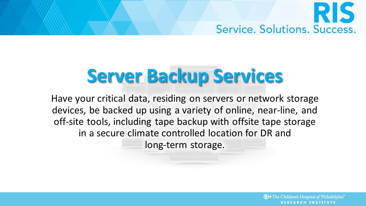 Server Backup Services