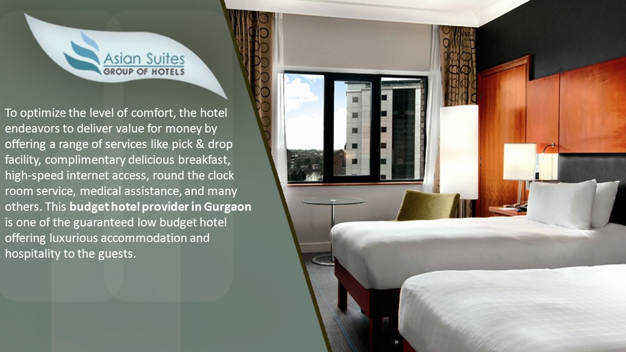 To optimize the level of comfort, the hotel endeavors to deliver value for money by offering a range of services like pick & drop facility, complimentary delicious breakfast, high-speed internet access, round the clock room service, medical assistance, and many others.