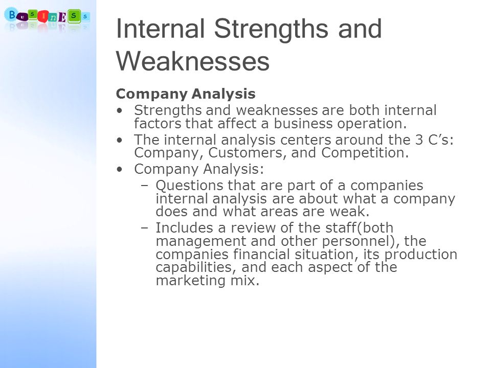 situational analysis questions
