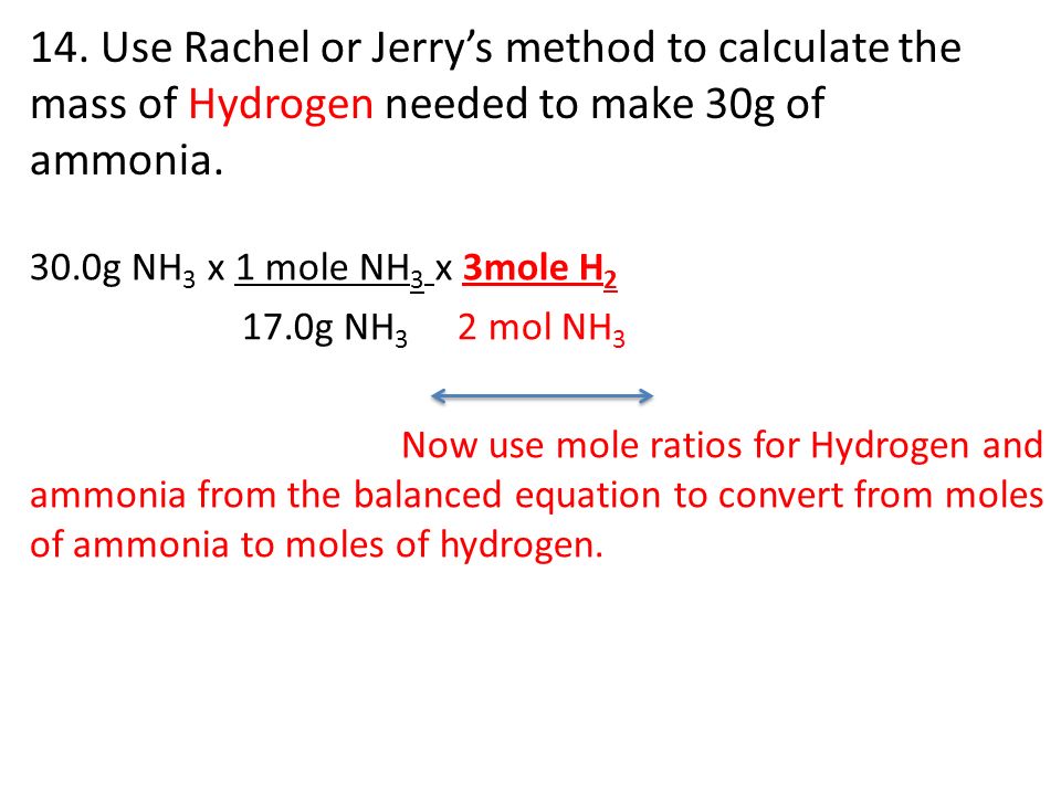 Ammonia Balanced Equation Talkchannels Agenda 2 20 A Day Slip Quiz Timed Tell Me About Ammonia Mole