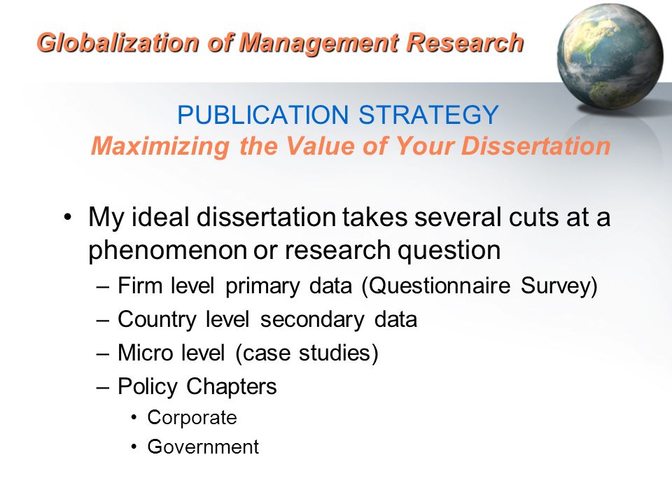 Dissertation