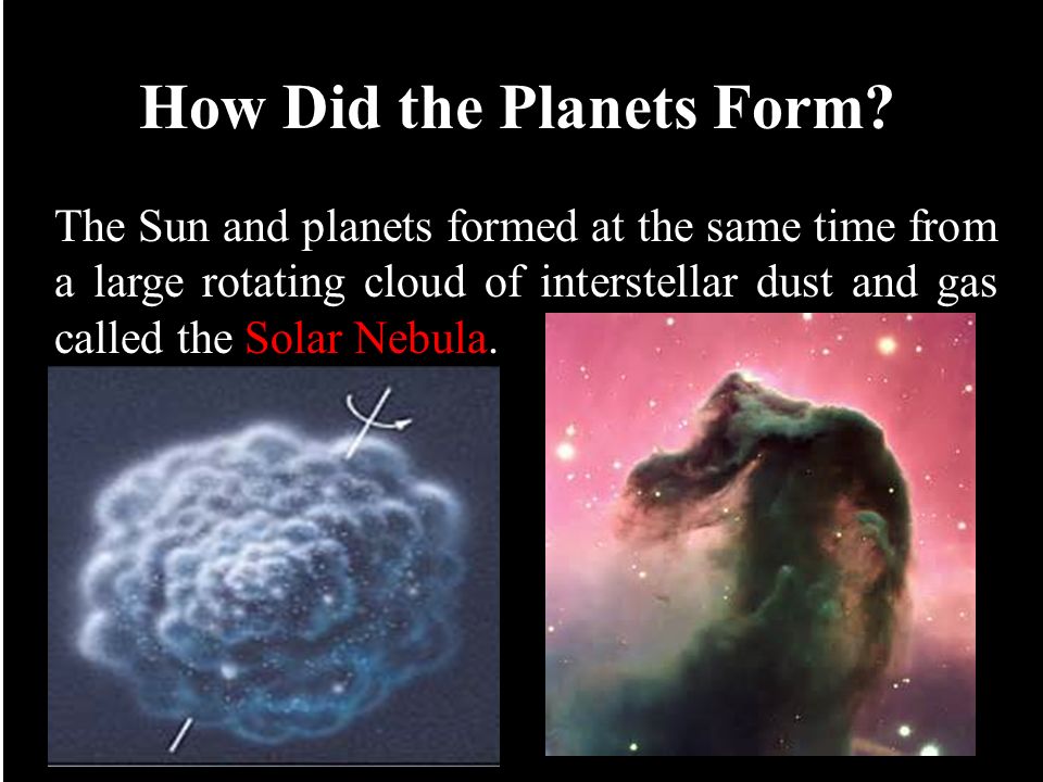 touring our solar system mrs kummer ch28 how did the planets form how does the sun form