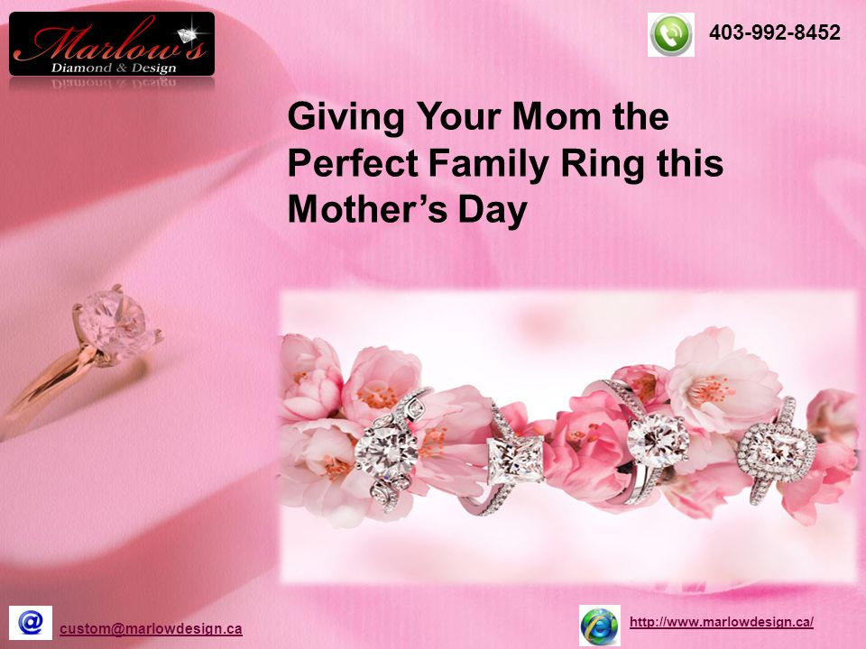 Giving Your Mom the Perfect Family Ring this Mother’s Day