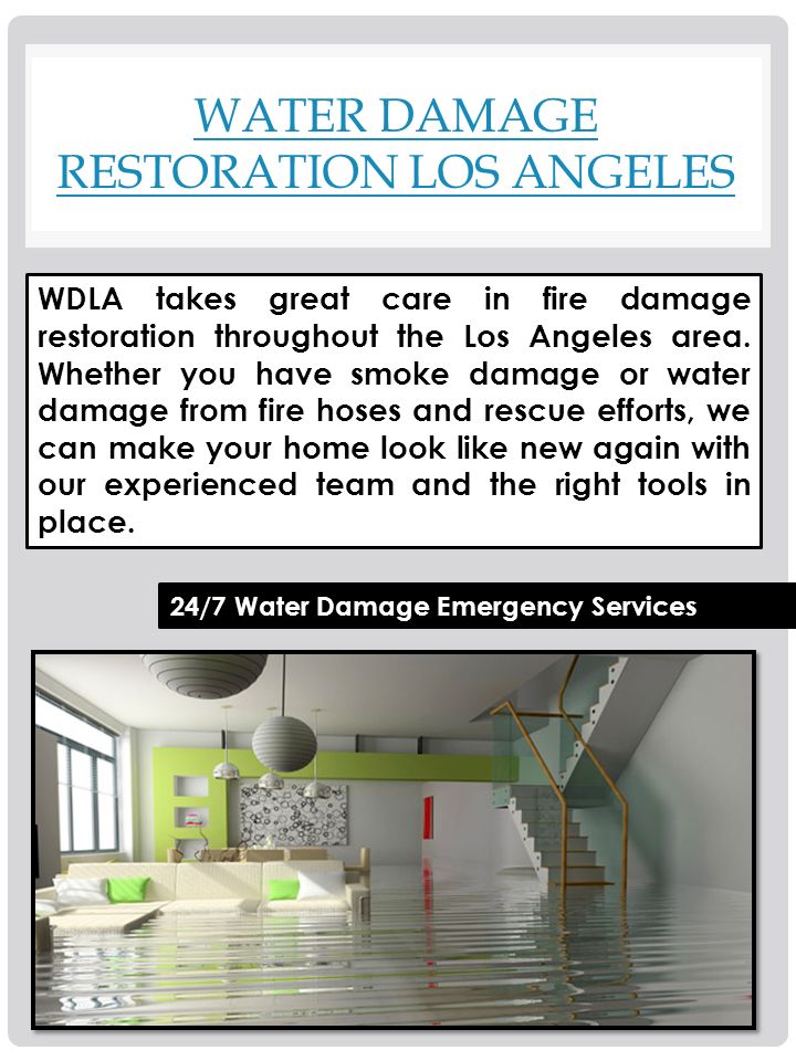 WATER DAMAGE RESTORATION LOS ANGELES WDLA takes great care in fire damage restoration throughout the Los Angeles area.
