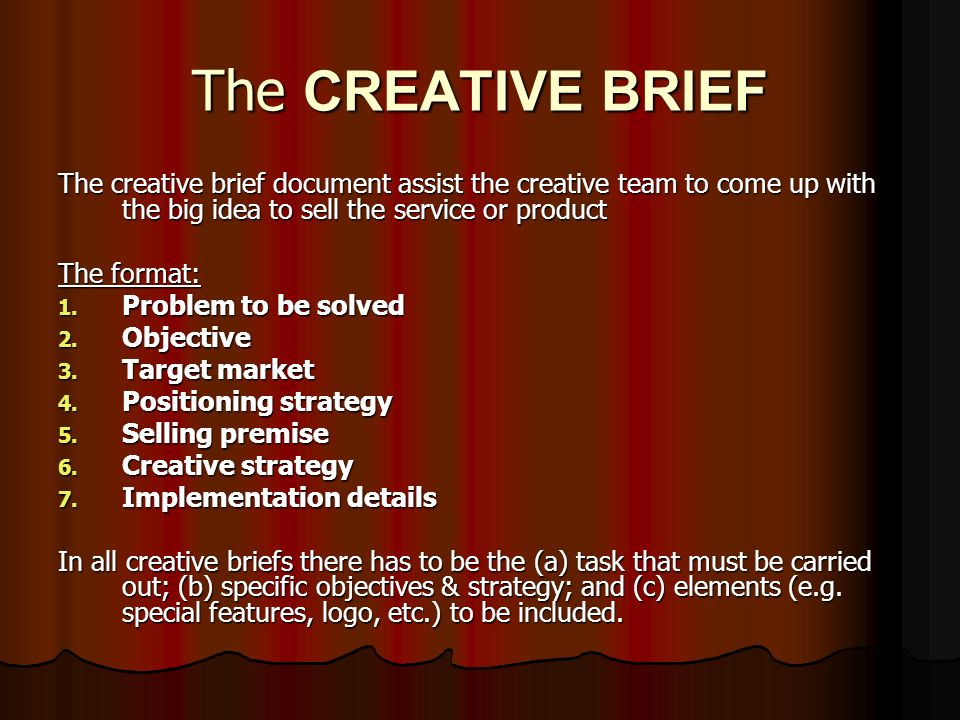from idea to implementation 7