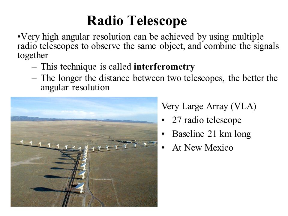 optics and telescopes chapter six introducing astronomy chap 1 6 a radio telescope and an optical telescope of the same size have the same angular resolution