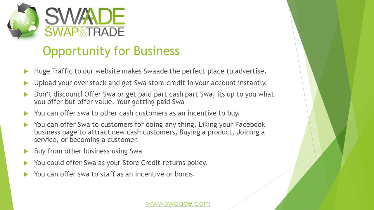 Opportunity for Business  Huge Traffic to our website makes Swaade the perfect place to advertise.