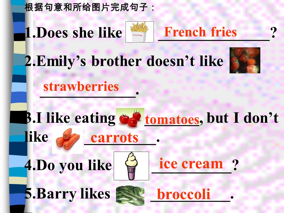 broccoli carrots