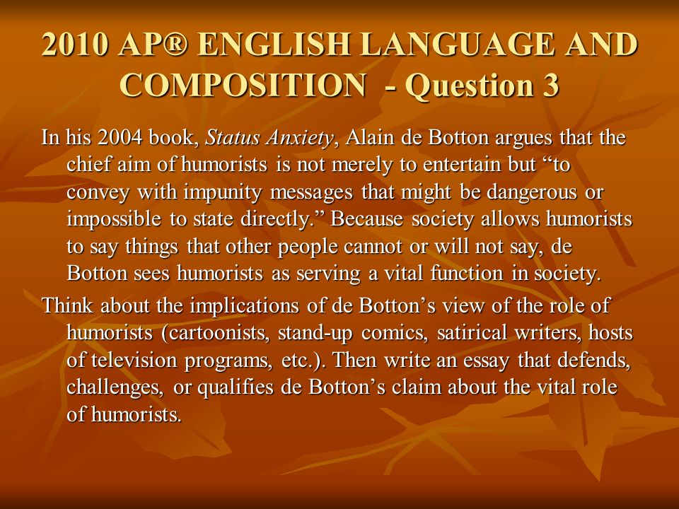 Examples Of Satire Essays