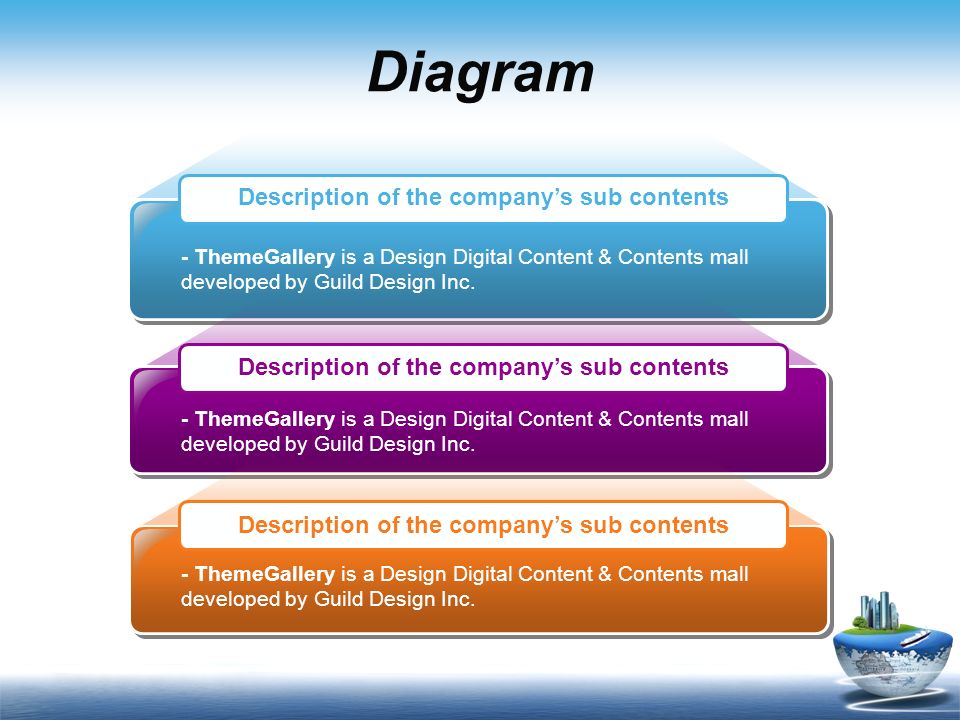 Diagram - ThemeGallery is a Design Digital Content & Contents mall developed by Guild Design Inc.