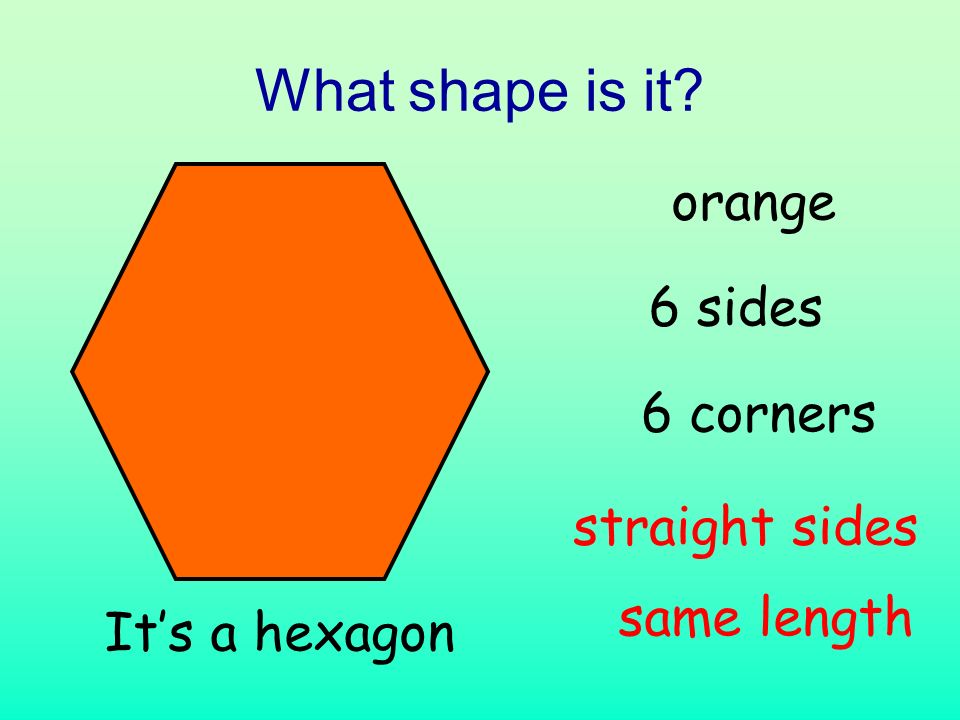 What shape is it It’s a pentagon 5 sides 5 corners pink straight sides same length