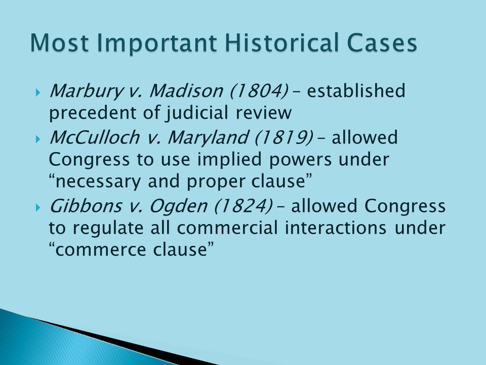 ◦ Concurring Opinion – written by a justice who votes with the majority, but disagrees with their reasoning as to why  If a justice has a conflict of interest in a case, he/she may recuse himself (stay off of the case)